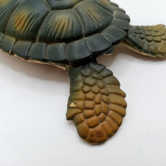 Sea Turtle Figure 1991 Reptile Figurine Collectible Vintage Ocean Life Seaturtle - Picture 11 of 16